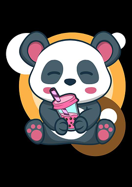 Panda And Bubble Tea