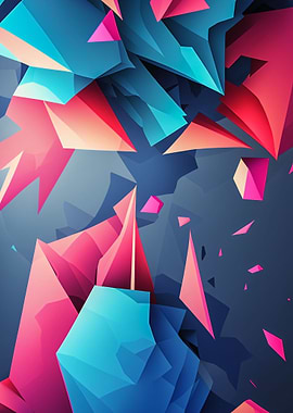 Abstract polygon