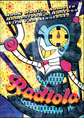 Retro Radiola Poster