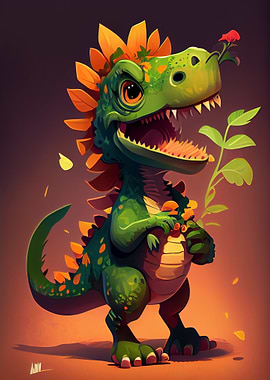 Cute Dinosaur animal