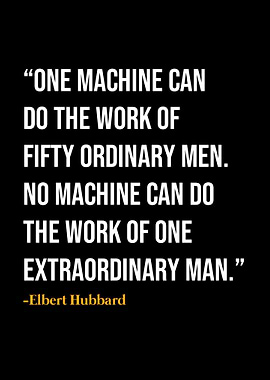 Elbert Hubbard Quote