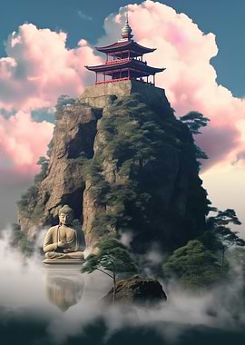 Buddha Temple Mountain