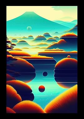 Big Mountains And Sunlight