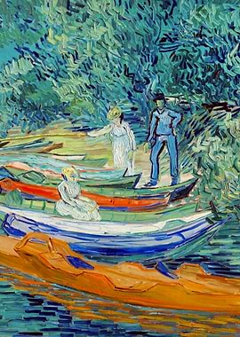 Oise at Auvers 1890 Gogh