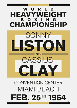 1964 MY Liston Heavyweight