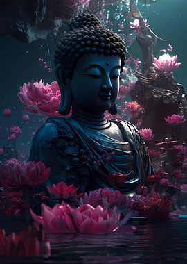 Peaceful Buddha Statue 10
