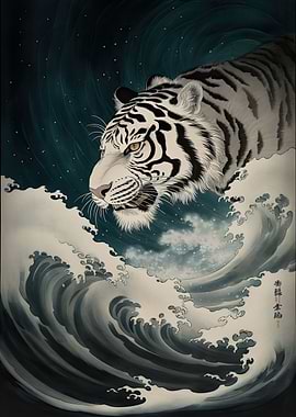 Vintage Tiger Kanagawa