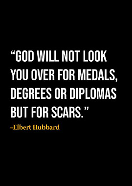 Elbert Hubbard Quote