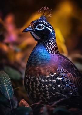 Colorful quail