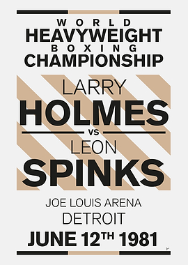 1981 Holmes vs Spinks