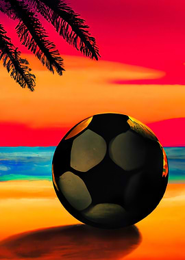 Island palm football