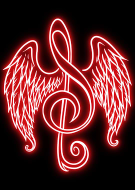 wings of melody neon