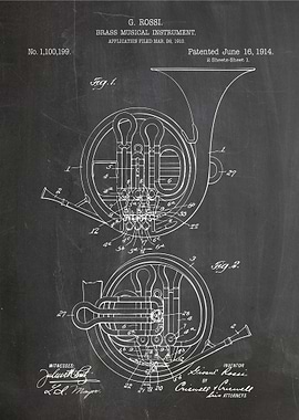 Bass patent 1914