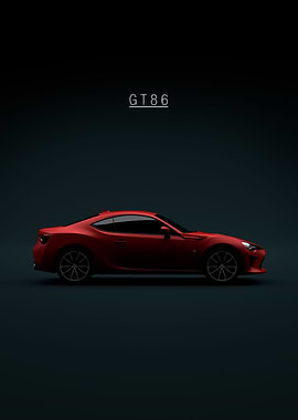 Toyota GT86 2018 Red