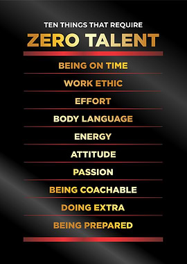 zero talent