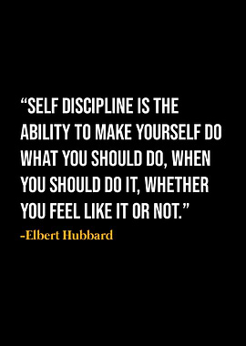 Elbert Hubbard Quote