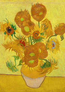 Sunflowers 1888 van Gogh