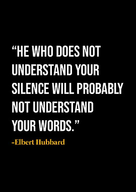 Elbert Hubbard Quote