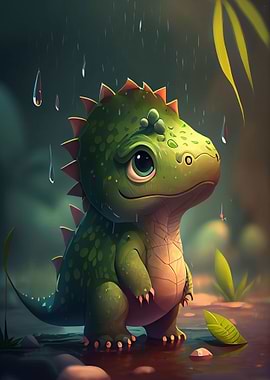 Cute Dinosaur animal