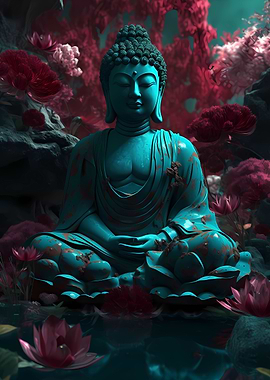 Peaceful Buddha Statue 5