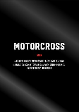 motorcross definition