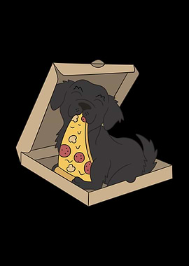 Newfoundland Dog Pizza