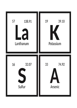 Laksa Table of Elements