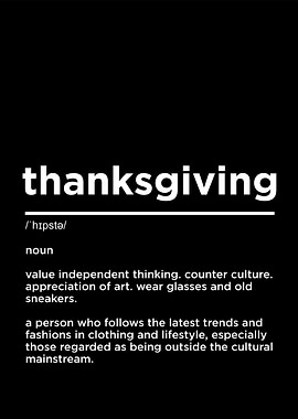 thankgiving definition