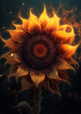 Sunflower Embers Fire
