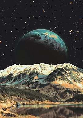 Cosmos Over The Hill