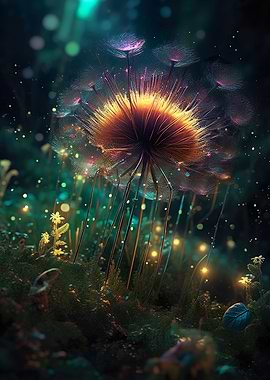 beauty of dandelion