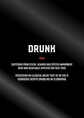 drunk funny definition