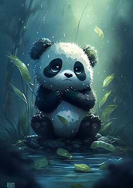 Cute Panda Animal Cartoon