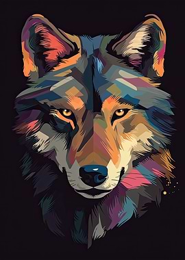 Vector Wolf