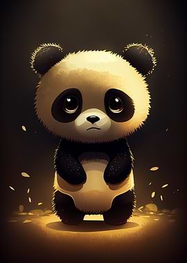 Cute Panda Animal Cartoon