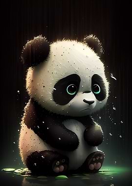 Cute Panda Animal Cartoon