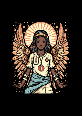 Nurse Angel Halo RN CNA