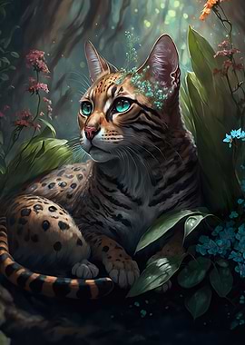 jungle bengal cat