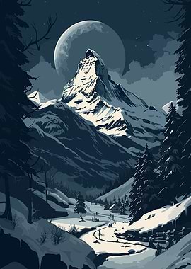 Matterhorn winter