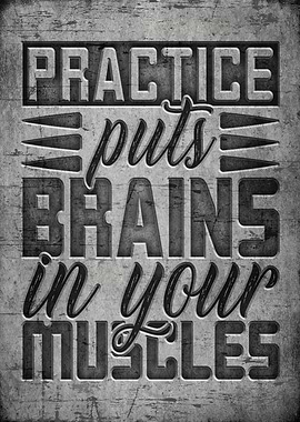 Practice puts brains in