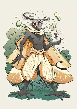 Man Bug Cottage core