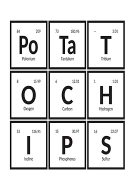 Potato Chips of Elements