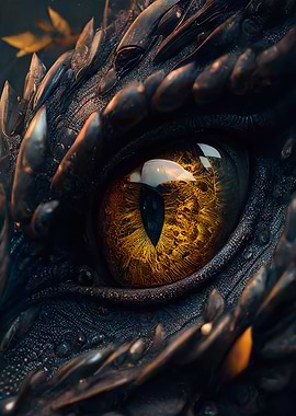 golden dragon eye