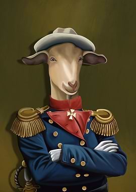vintage lieutenant goat