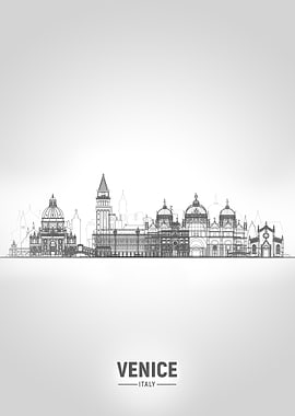 Venice Italy Skyline
