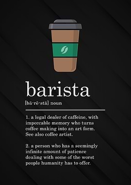 Funny Barista Definition