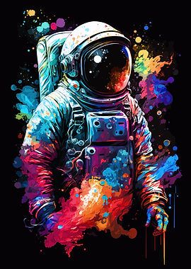 Colorful Astronaut