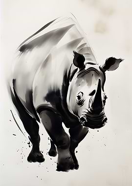 Rhino Illustration