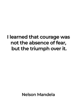 Nelson Mandela Poster