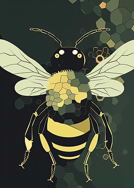 Vector Bumble Bee